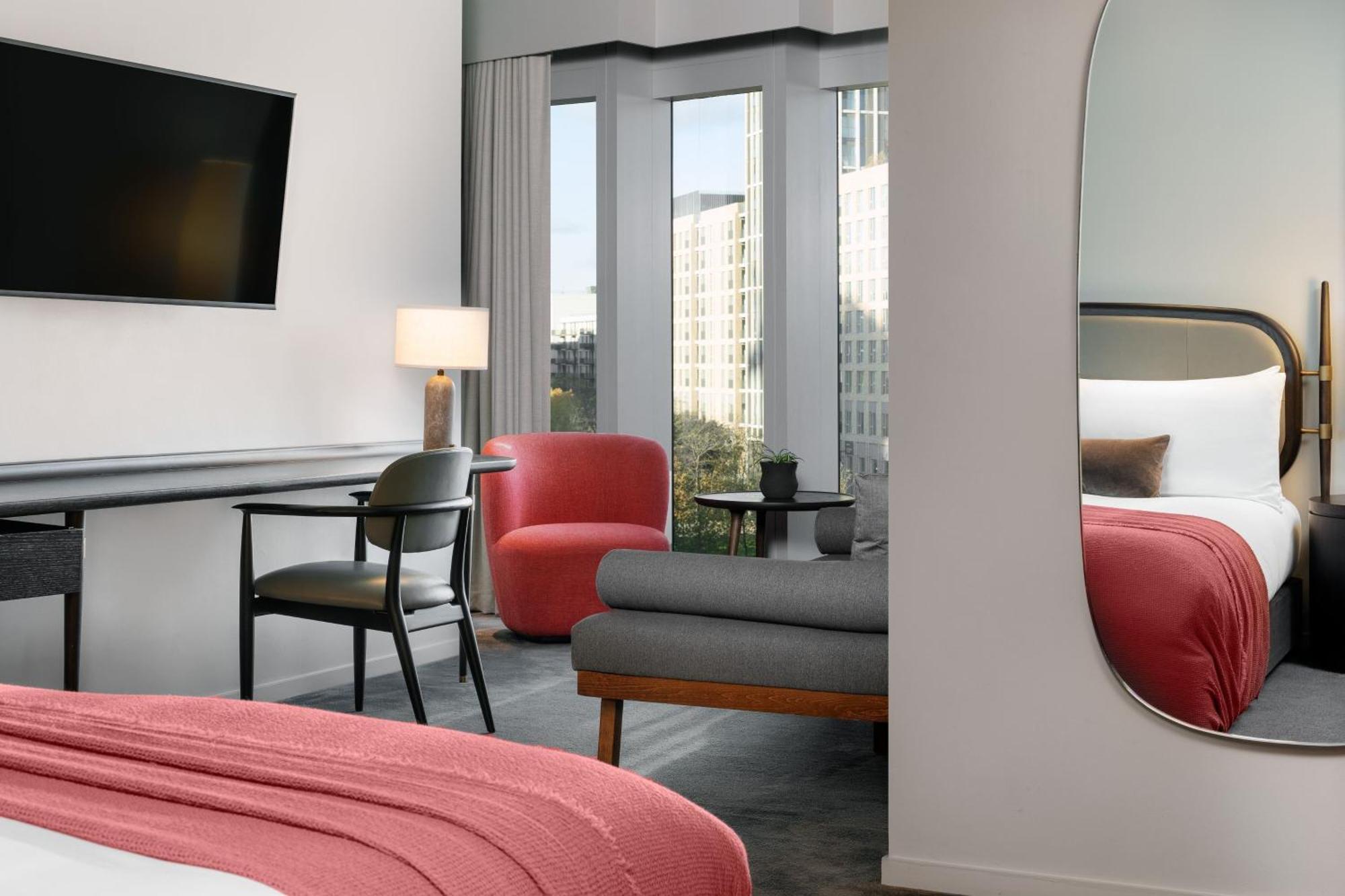 Hotel The Stratford, Autograph Collection Londýn Exteriér fotografie A room at the hotel